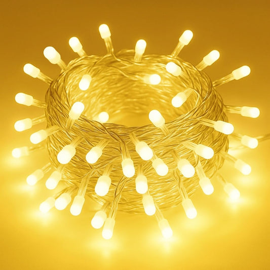 LED Fairy String Lights – 10 Meter (Warm White) 10 Pices combo