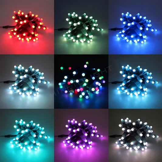 LED Fairy String Lights 10 pices – 25 Meter (All colours available) 10 Pices combo +10 JOINTER FREE