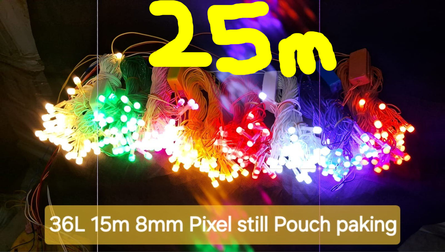 LED Fairy String Lights 10 pices – 25 Meter (All colours available) 10 Pices combo +10 JOINTER FREE