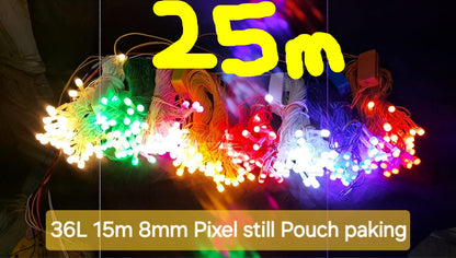 LED Fairy String Lights 10 pices – 25 Meter (All colours available) 10 Pices combo +10 JOINTER FREE