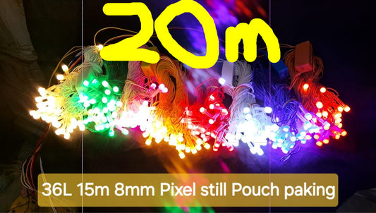 LED Fairy String Lights – 20 Meter (All colours available) 10 Pices combo +10 JOINTER free
